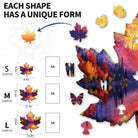 Autumn Forest Wooden Jigsaw Puzzle - KAAYEE Puzzle