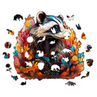 Badger Wooden Jigsaw Puzzle - KAAYEE Puzzle
