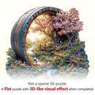 Barrel of Spring Wooden Jigsaw Puzzle - KAAYEE Puzzle