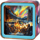 Beautiful Aurora Night Light - KAAYEE Puzzle