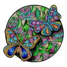 BEAUTIFUL BUTTERFLY Wooden Jigsaw Puzzle - KAAYEE Puzzle