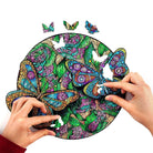 BEAUTIFUL BUTTERFLY Wooden Jigsaw Puzzle - KAAYEE Puzzle