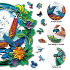 Beautiful hummingbird Wooden Jigsaw Puzzle - KAAYEE Puzzle