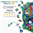 Beautiful hummingbird Wooden Jigsaw Puzzle - KAAYEE Puzzle
