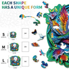 Beautiful hummingbird Wooden Jigsaw Puzzle - KAAYEE Puzzle