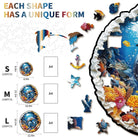 Beautiful Sea World Wooden Jigsaw Puzzle - KAAYEE Puzzle
