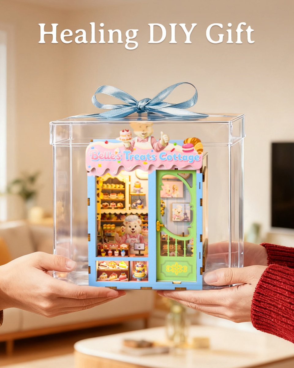 Belle's Treats Cottage Book Nook Kit - KAAYEE Puzzle