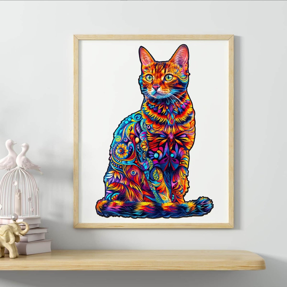 Bengal Cat Wooden Jigsaw Puzzle - KAAYEE Puzzle