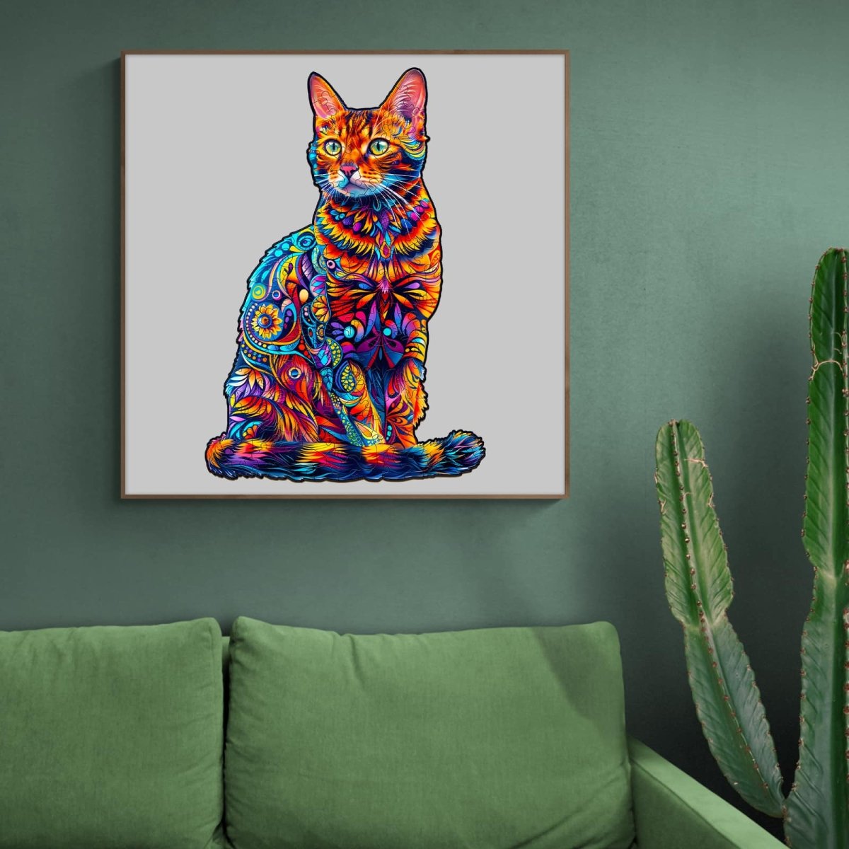 Bengal Cat Wooden Jigsaw Puzzle - KAAYEE Puzzle