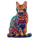 Bengal Cat Wooden Jigsaw Puzzle - KAAYEE Puzzle