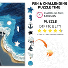 Beyond the Waves Wooden Jigsaw Puzzle - KAAYEE Puzzle