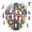Blessing Cross 2 Wooden Jigsaw Puzzle - KAAYEE Puzzle