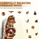 Blissful Wardrobe Wooden Jigsaw Puzzle - KAAYEE Puzzle