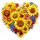 Blooming Sunflowers Wooden Jigsaw Puzzle - KAAYEE Puzzle