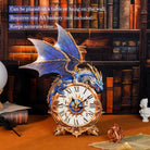 Blue Dragon Clock DIY Wooden Puzzle - KAAYEE Puzzle