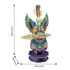 Blue Feather Music Box - KAAYEE Puzzle