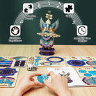 Blue Feather Music Box - KAAYEE Puzzle