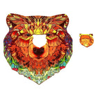 BOLD BEAR Wooden Jigsaw Puzzle - KAAYEE Puzzle