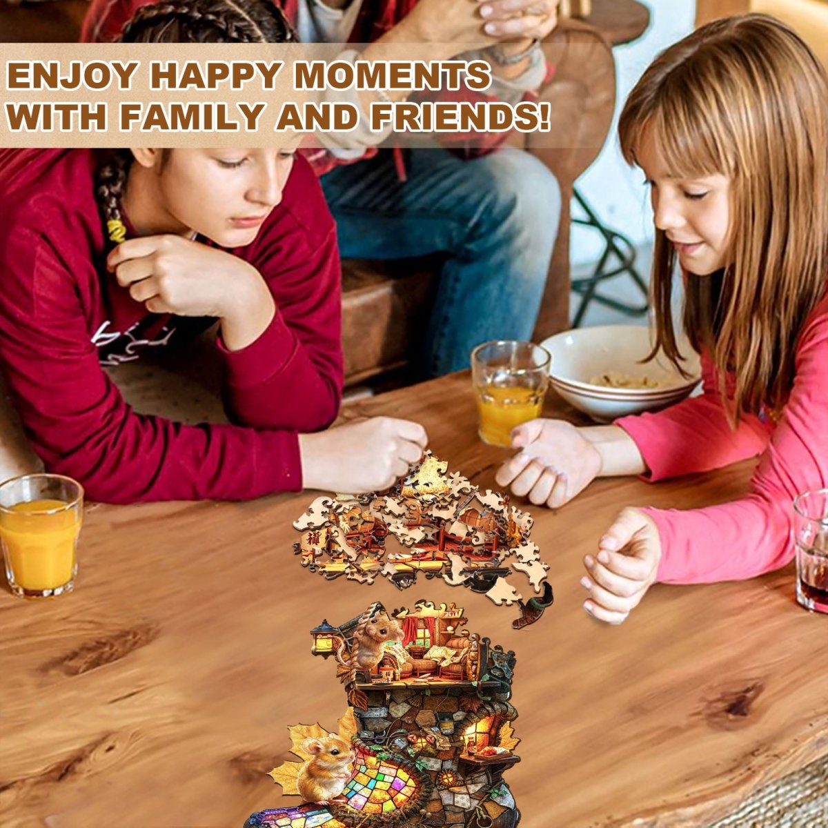 boot hut Wooden Jigsaw Puzzle - KAAYEE Puzzle