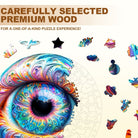 Brilliant eyes Wooden Jigsaw Puzzle - KAAYEE Puzzle