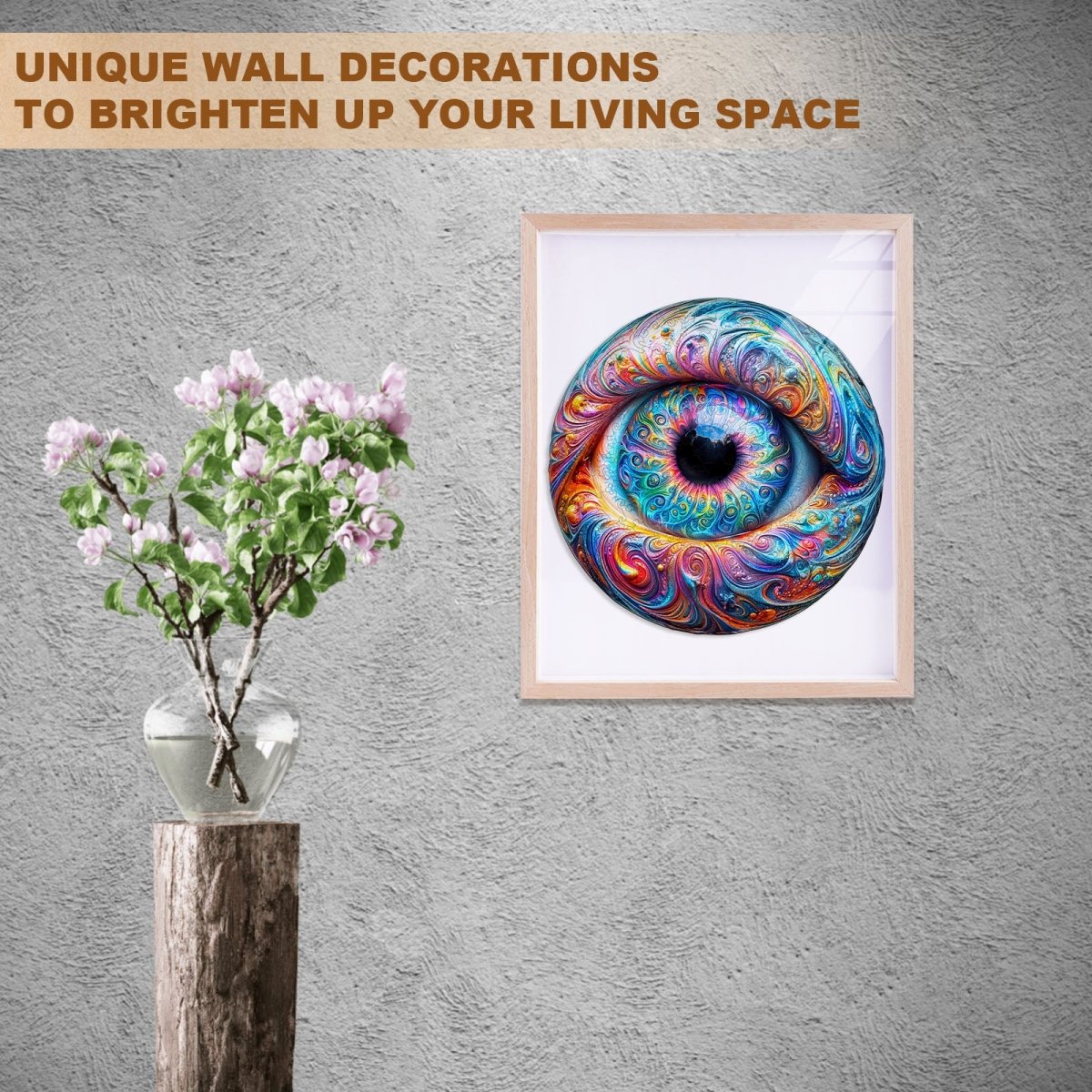 Brilliant eyes Wooden Jigsaw Puzzle - KAAYEE Puzzle