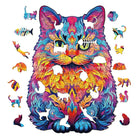 British shorthair Wooden Jigsaw Puzzle - KAAYEE Puzzle