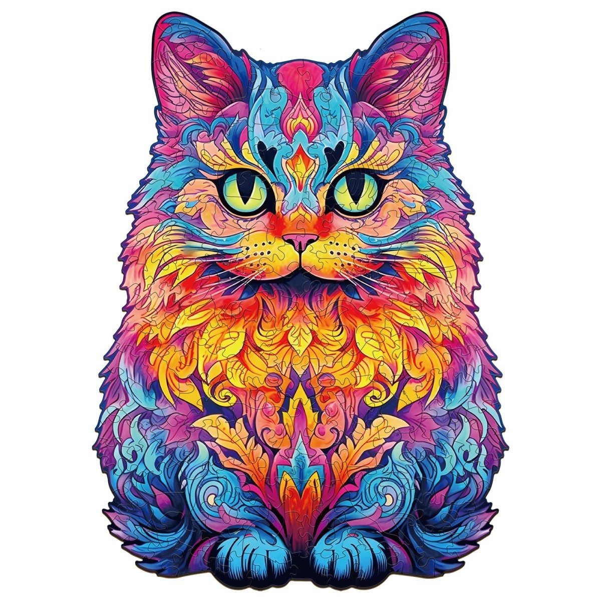 British shorthair Wooden Jigsaw Puzzle - KAAYEE Puzzle