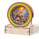 Brown Bear Family Night Light - KAAYEE Puzzle