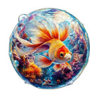 Bubble Goldfish Wooden Jigsaw Puzzle - KAAYEE Puzzle