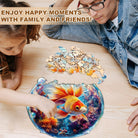 Bubble Goldfish Wooden Jigsaw Puzzle - KAAYEE Puzzle