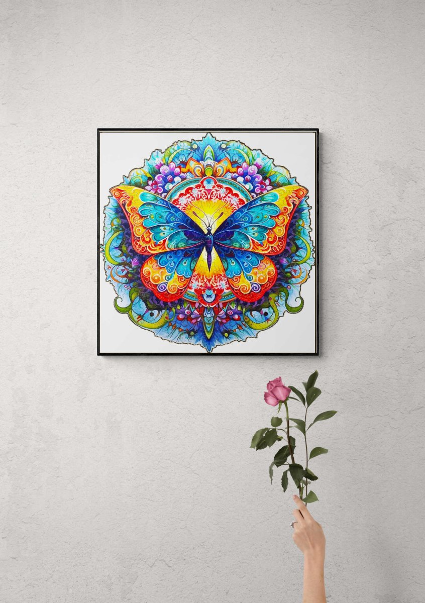 Butterfly Wooden Jigsaw Puzzle - KAAYEE Puzzle