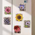 Camellia Fridge Magnet Kit - KAAYEE Puzzle