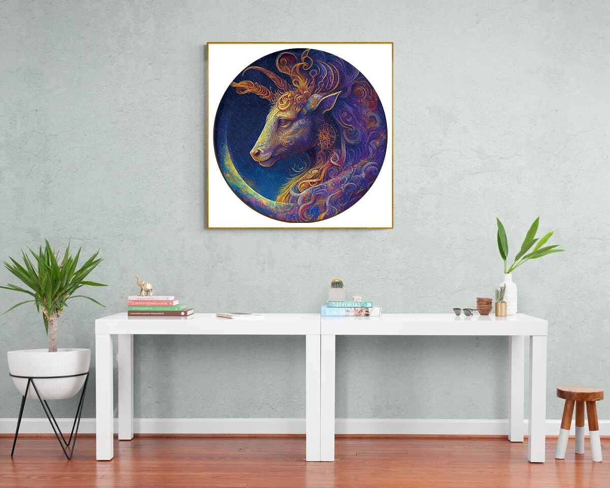 Capricorn Wooden Jigsaw Puzzle - KAAYEE Puzzle