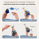 Castle 3D Vase Puzzle Kit - KAAYEE Puzzle