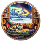 Cat and Bookstore Wooden Jigsaw Puzzle - KAAYEE Puzzle