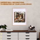 Cat in the book Wooden Jigsaw Puzzle - KAAYEE Puzzle