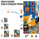 Cats Art Studio Wooden Jigsaw Puzzle - KAAYEE Puzzle