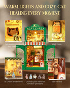 Cat's Coffee House Book Nook - KAAYEE Puzzle