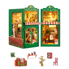 Cat's Coffee House Book Nook Kit - KAAYEE Puzzle
