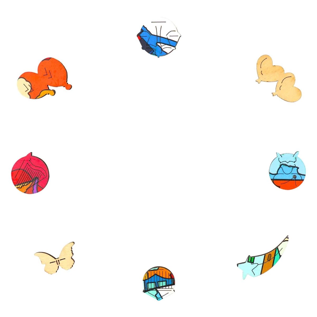 CHARMING AEGEAN SEA Wooden Jigsaw Puzzle - KAAYEE Puzzle