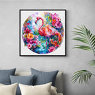 Charming flamingo Wooden Jigsaw Puzzle - KAAYEE Puzzle