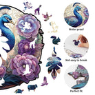 Charming Peacock Wooden Jigsaw Puzzle - KAAYEE Puzzle