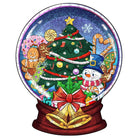 CHRISTMAS CRYSTAL BALL Wooden Jigsaw Puzzle - KAAYEE Puzzle