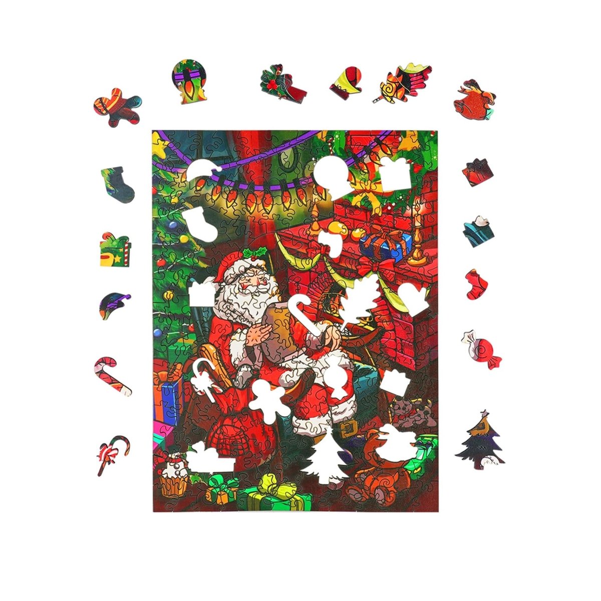 CHRISTMAS EVE Wooden Jigsaw Puzzle - KAAYEE Puzzle