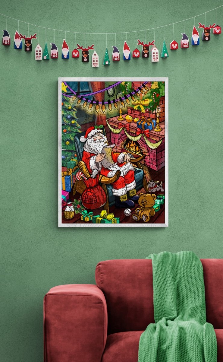 CHRISTMAS EVE Wooden Jigsaw Puzzle - KAAYEE Puzzle
