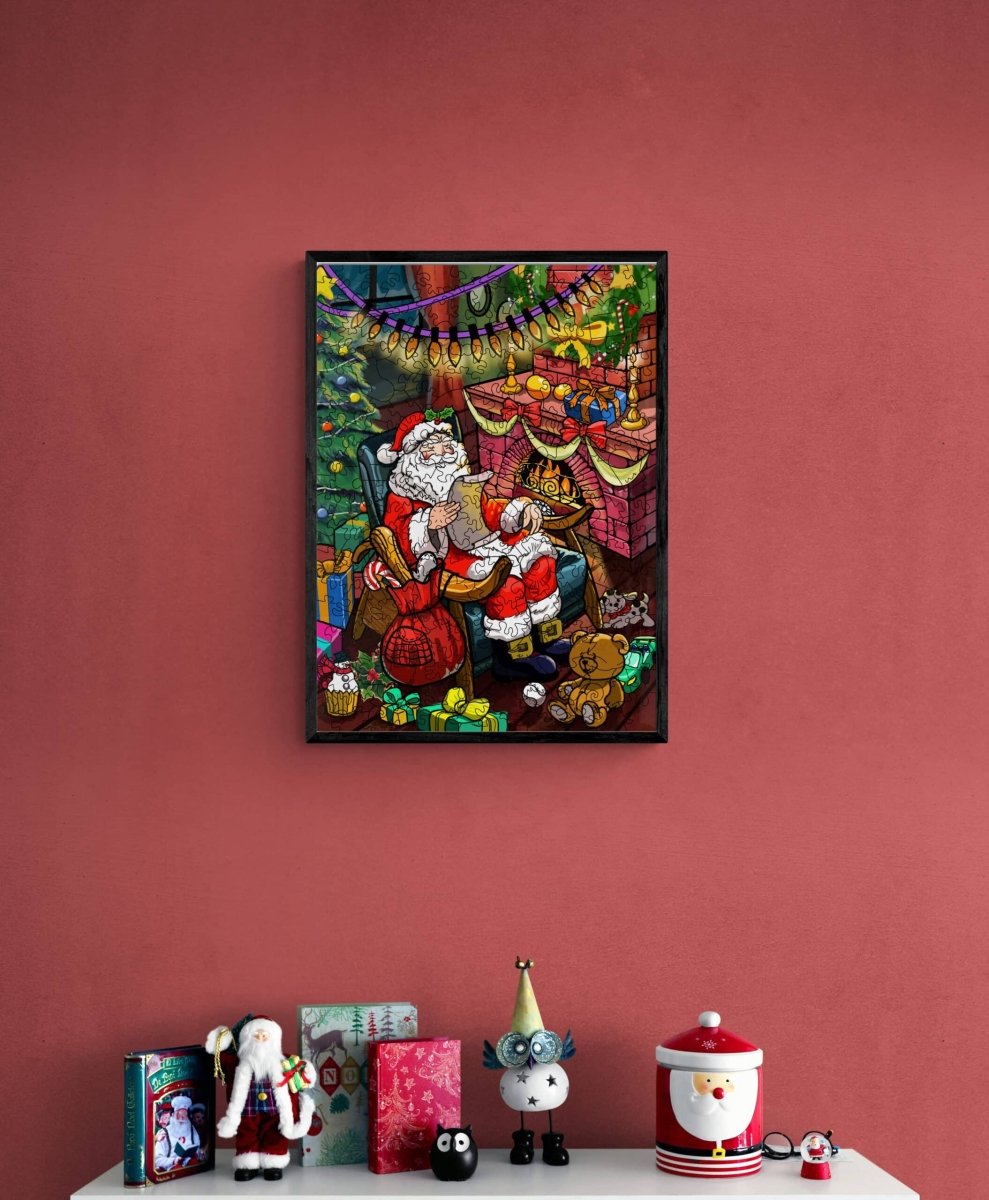CHRISTMAS EVE Wooden Jigsaw Puzzle - KAAYEE Puzzle