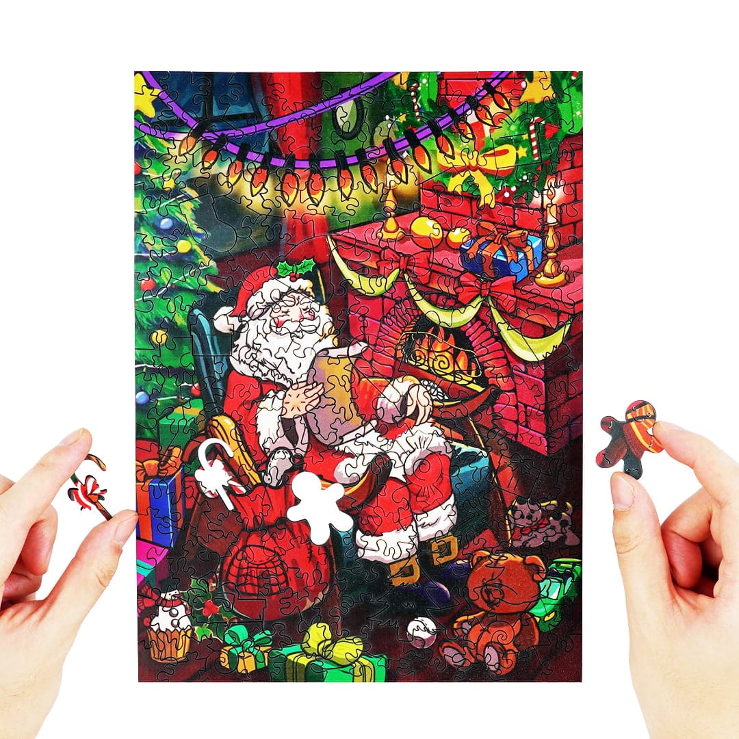 CHRISTMAS EVE Wooden Jigsaw Puzzle - KAAYEE Puzzle