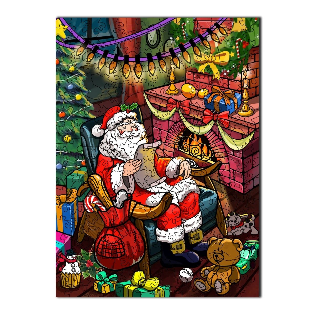 CHRISTMAS EVE Wooden Jigsaw Puzzle - KAAYEE Puzzle
