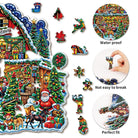 Christmas Grocery Store Wooden Jigsaw Puzzle - KAAYEE Puzzle