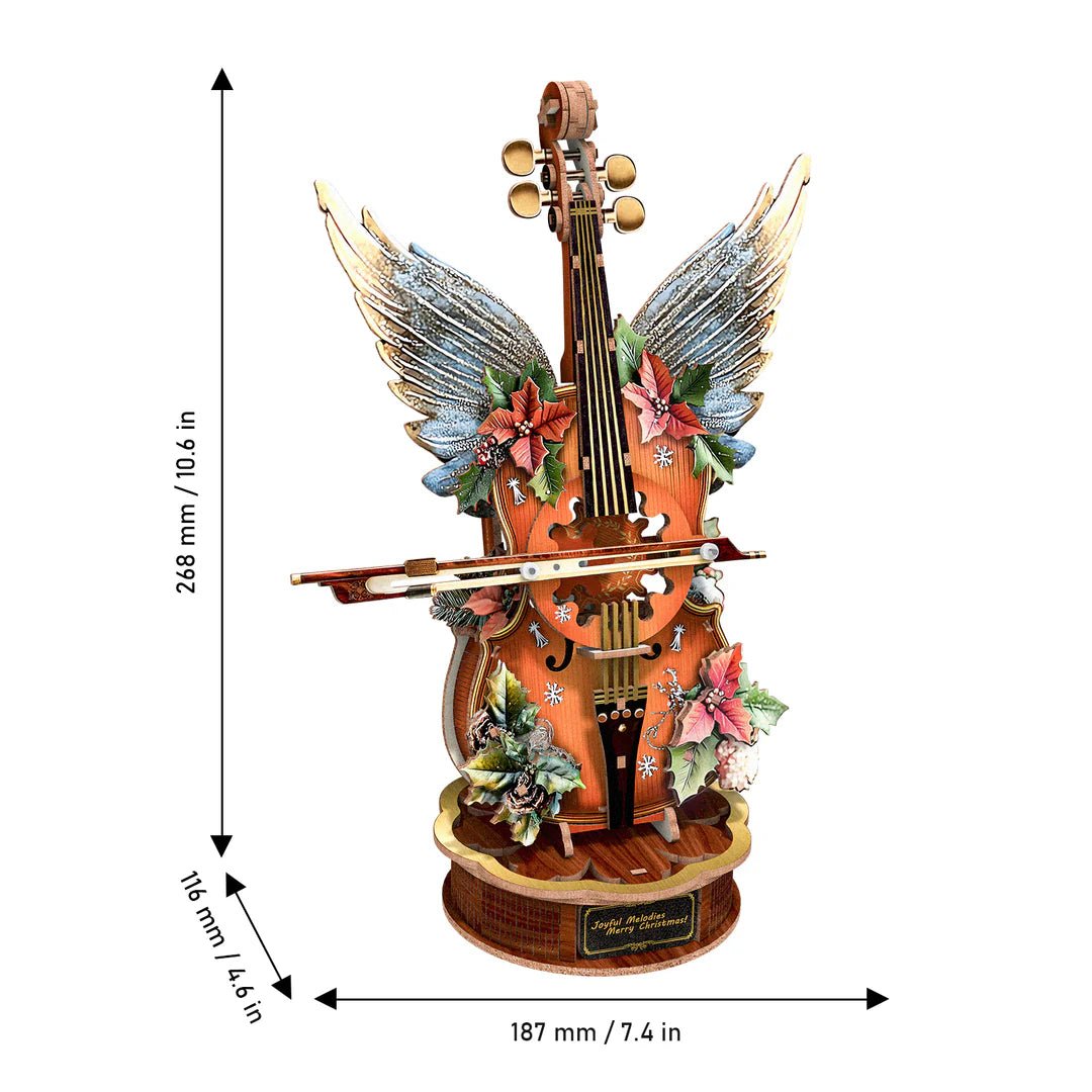 Christmas Holly Music Box - KAAYEE Puzzle